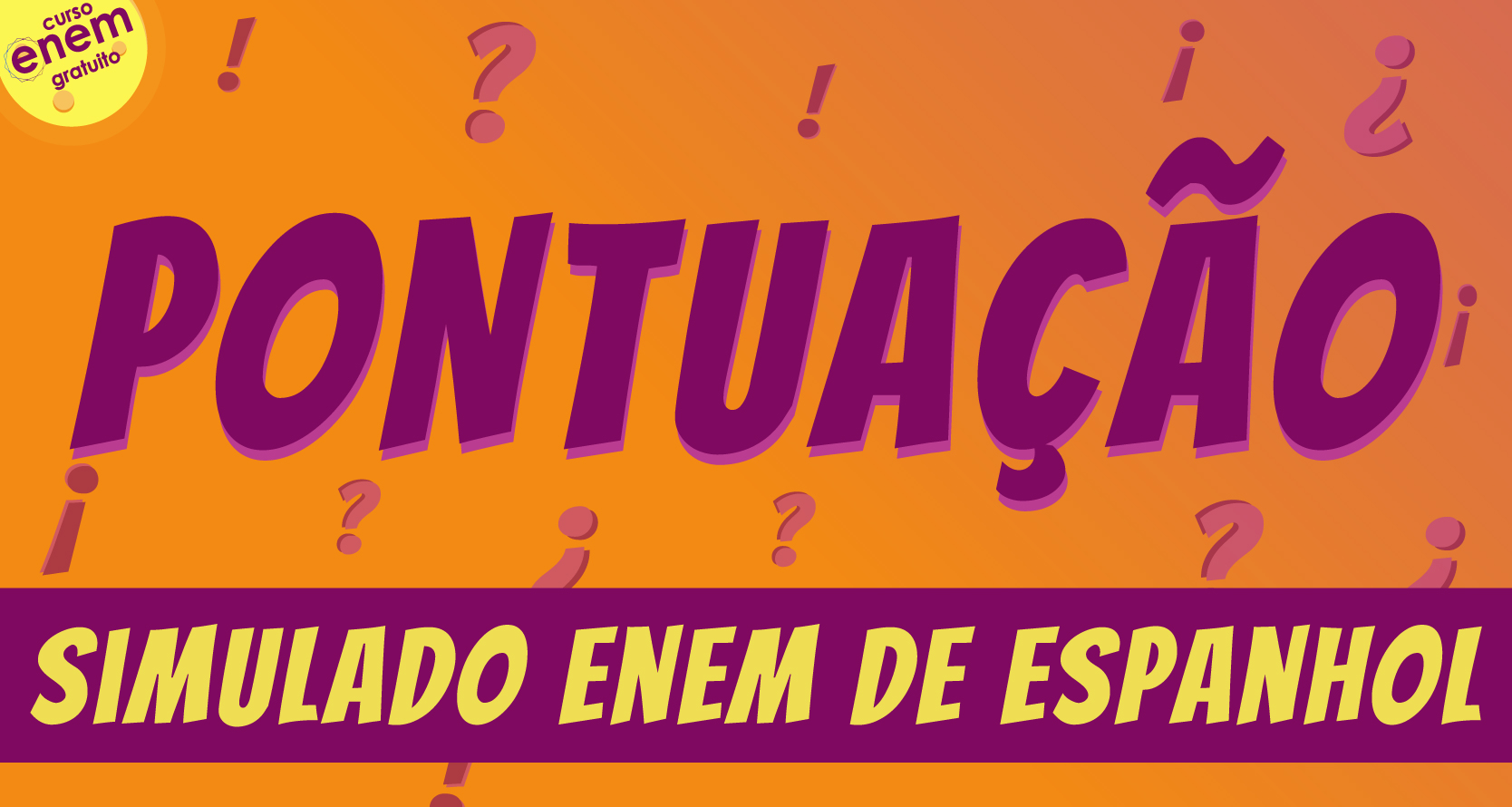 simulado de pontuação espanhol