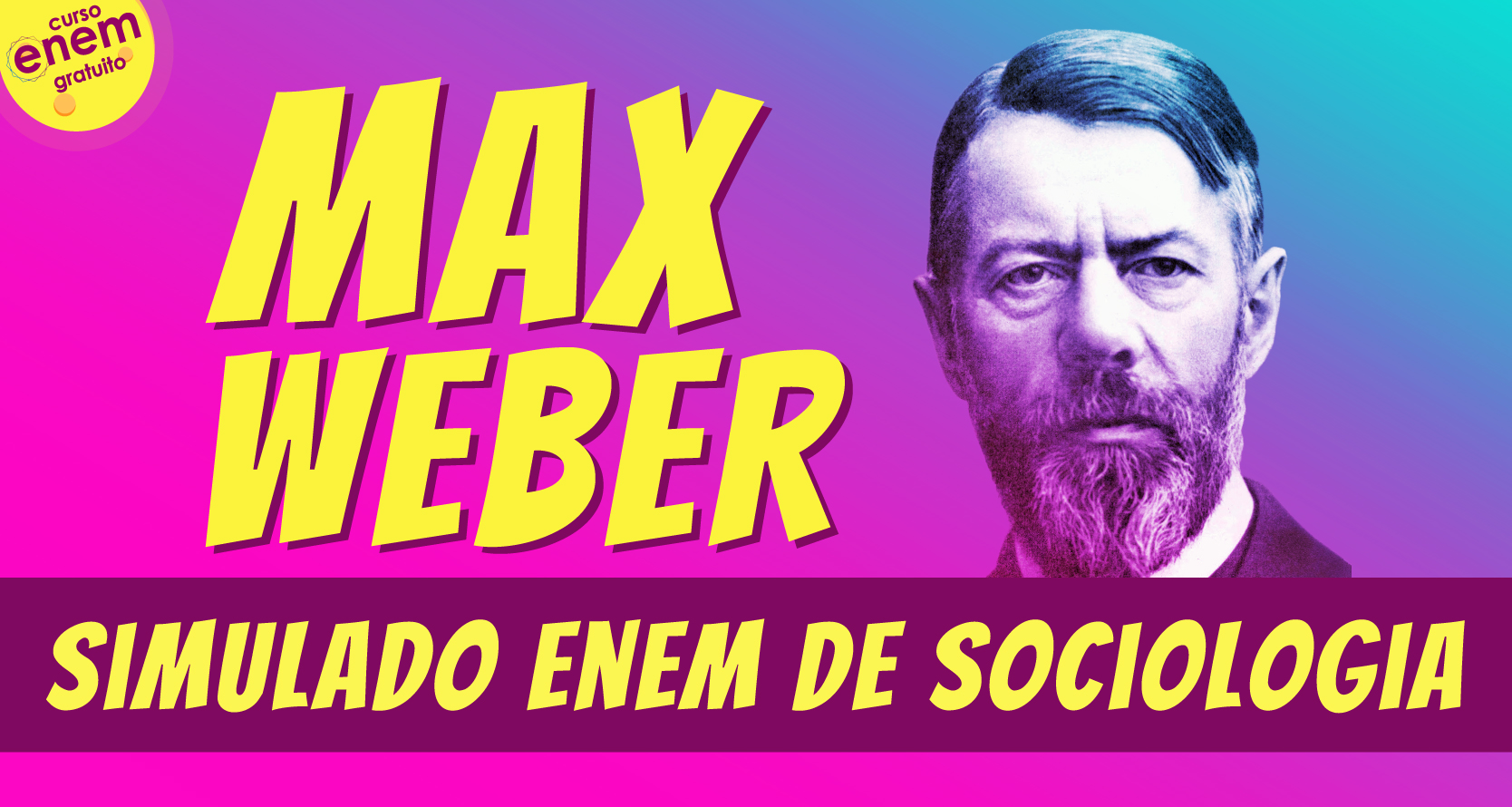 simulado de max weber