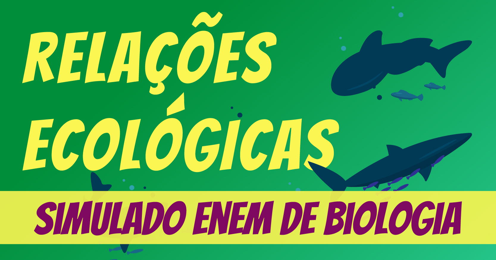 simulado de relações ecológicas