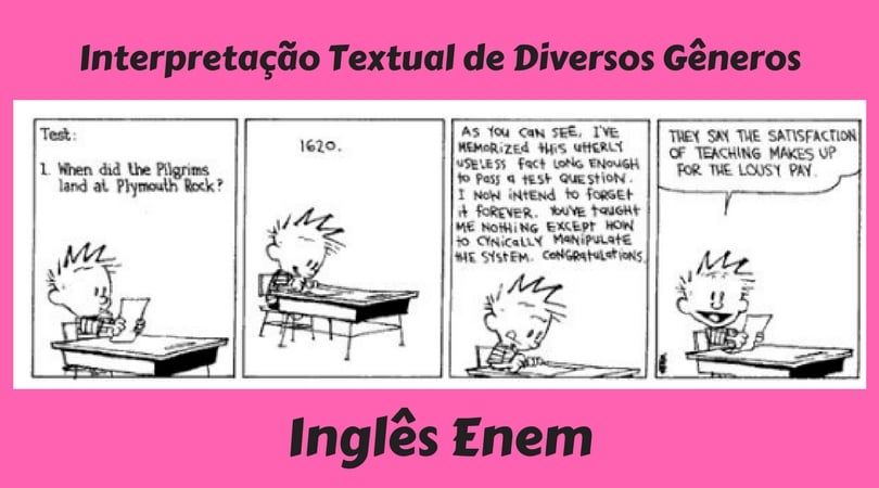 aula de interpretação textual em inglês