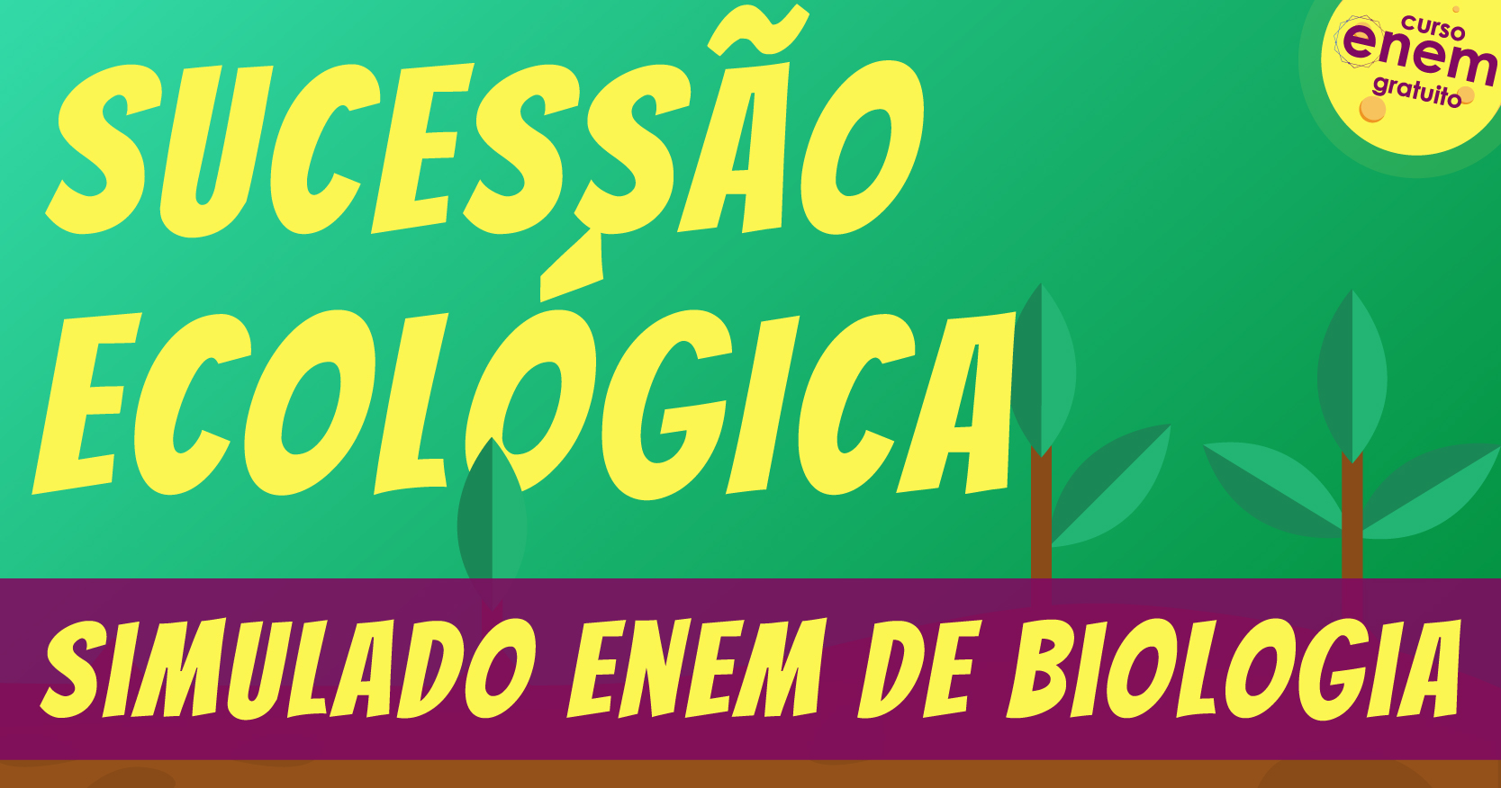 simulado de sucessão ecológica