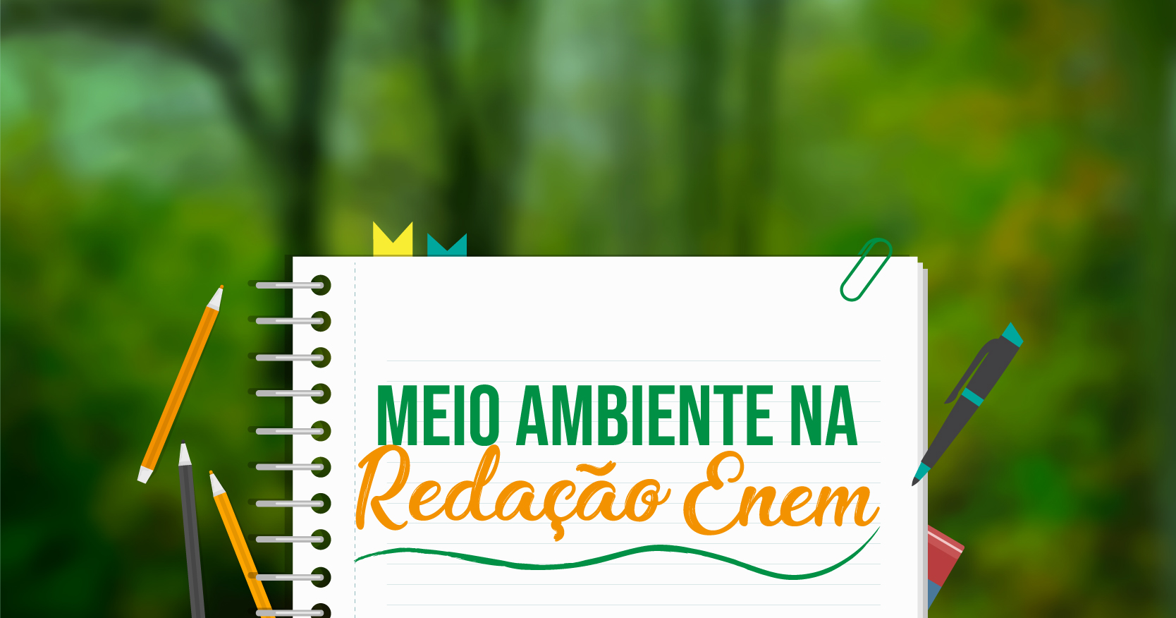 meio ambiente na redação