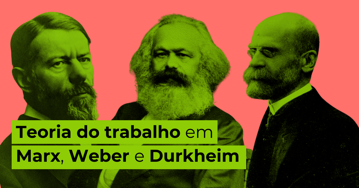 marx weber e durkheim