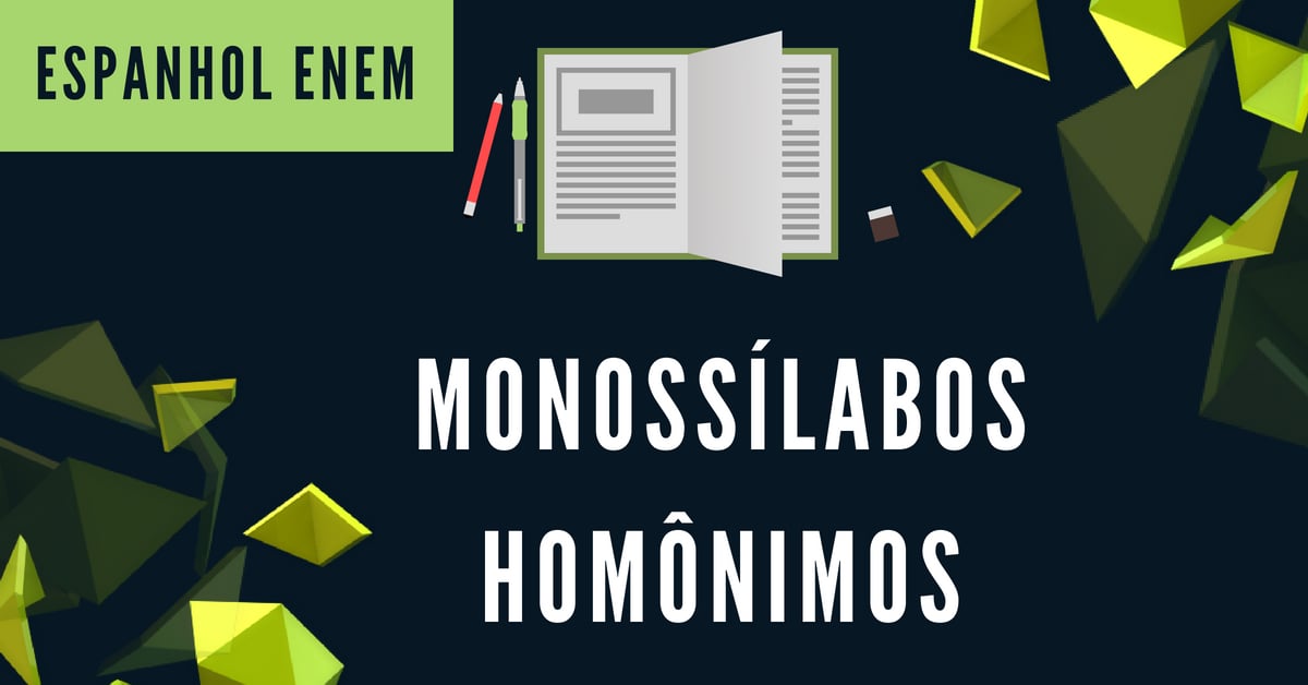 monossilabos homonimos