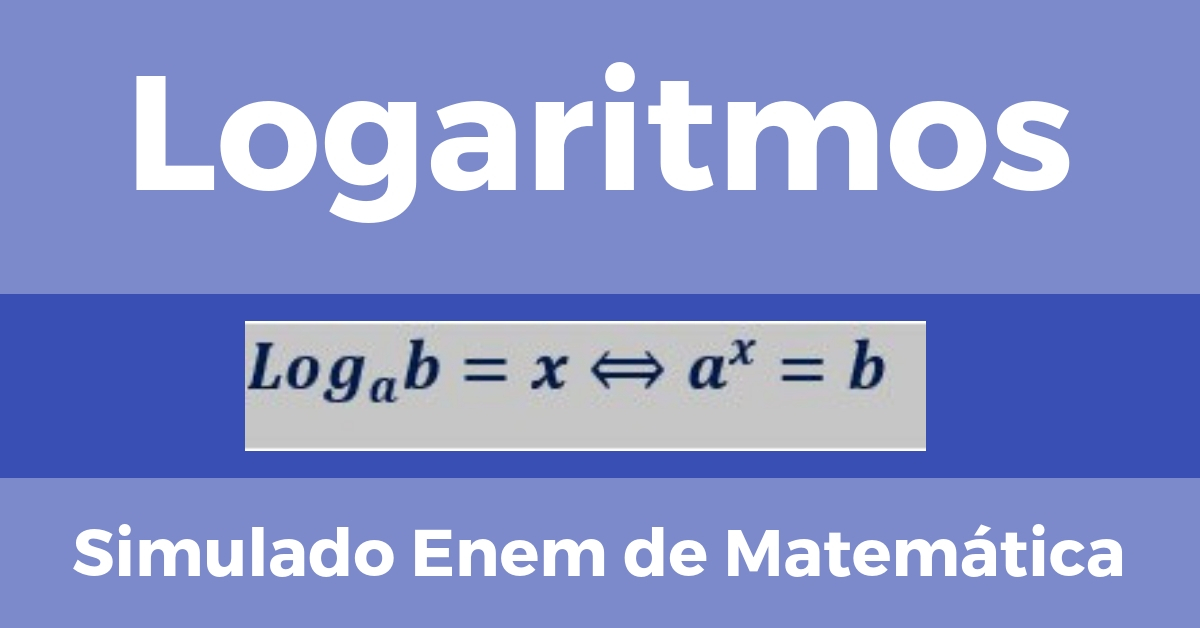 simulado de logaritmos