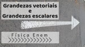 Grandezas Físicas escalares e vetoriais. Resumo completo
