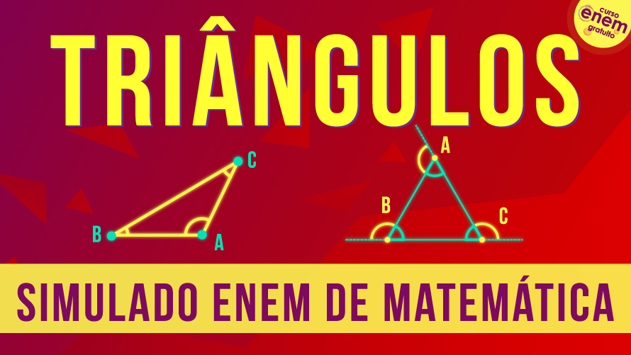 Simulado de Estudo dos Triangulos