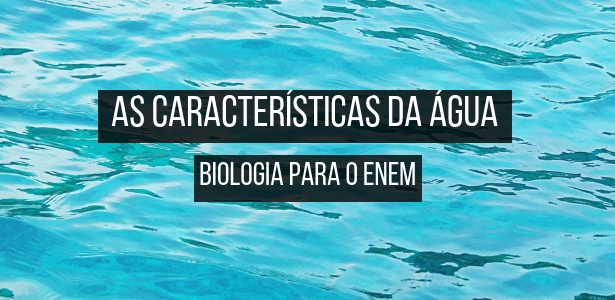 aula de características da água