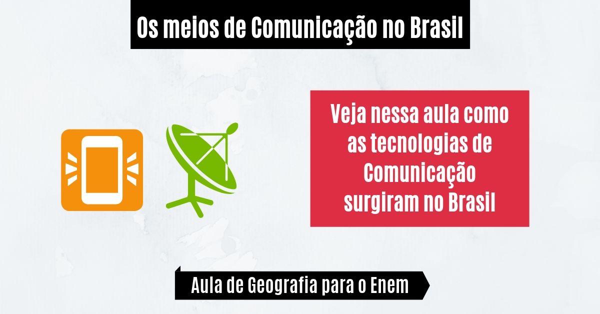 aula de meios de comunicação no brasil
