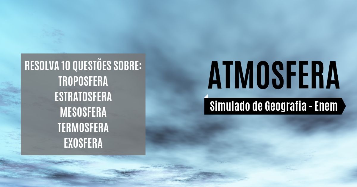 simulado de atmosfera