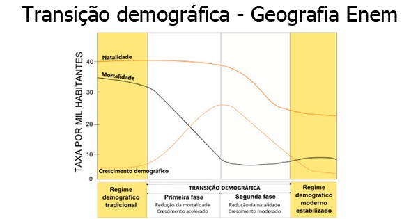 Transição demográfica: o que é, gráfico e as quatro fases