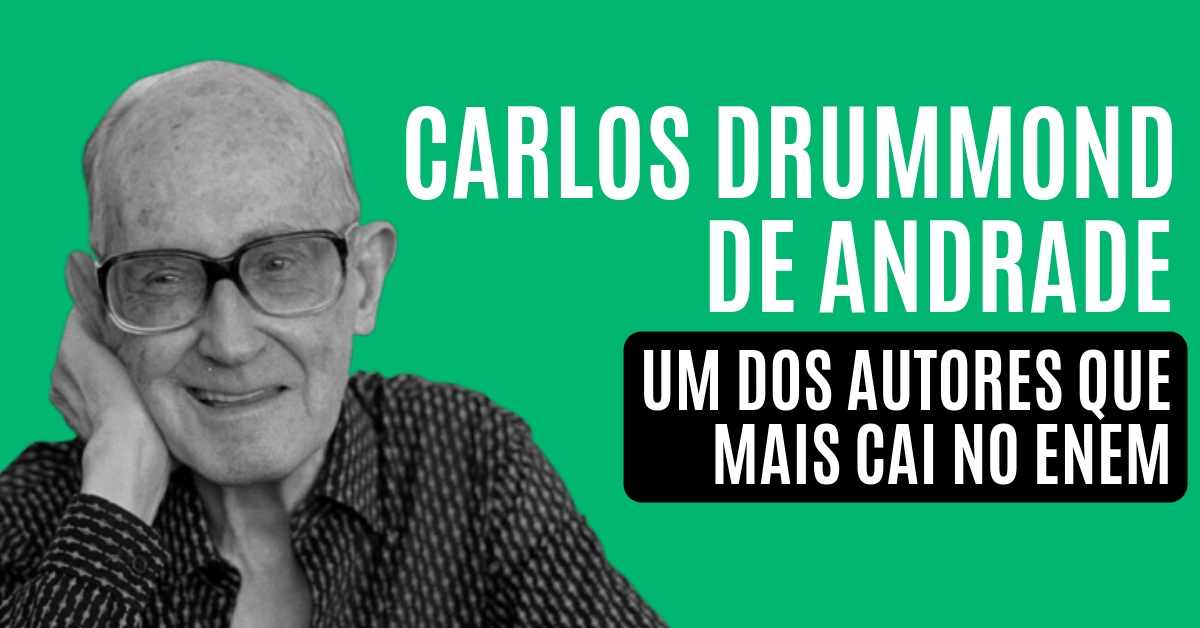 aula de Carlos Drummond de Andrade