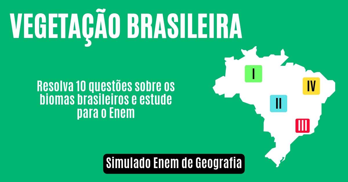 Simulado de Vegetação Brasileira