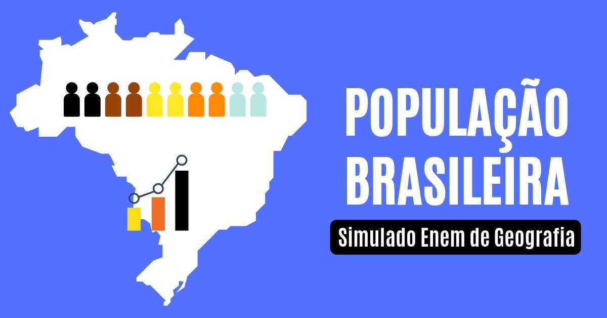 Simulado de população brasileira
