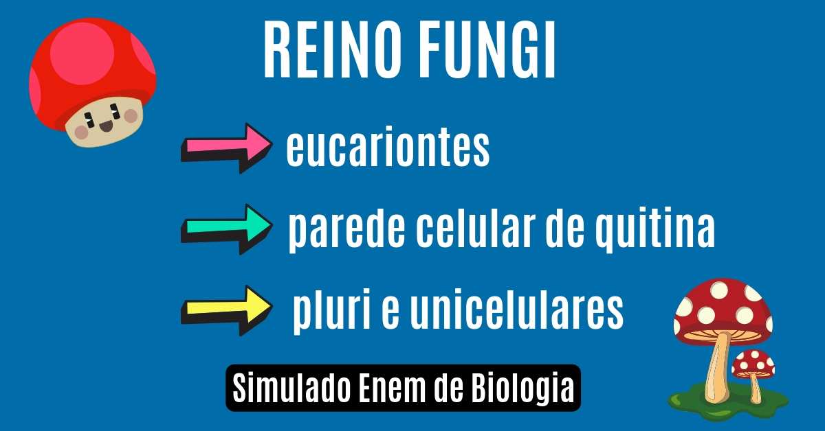 Simulado de Reino Fungi