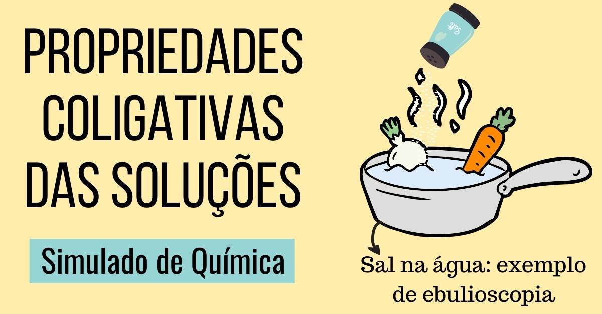 Simulado de Propriedades Coligativas