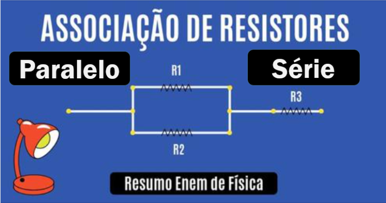Associação de resistores em série, paralelo, mista e resistividade
