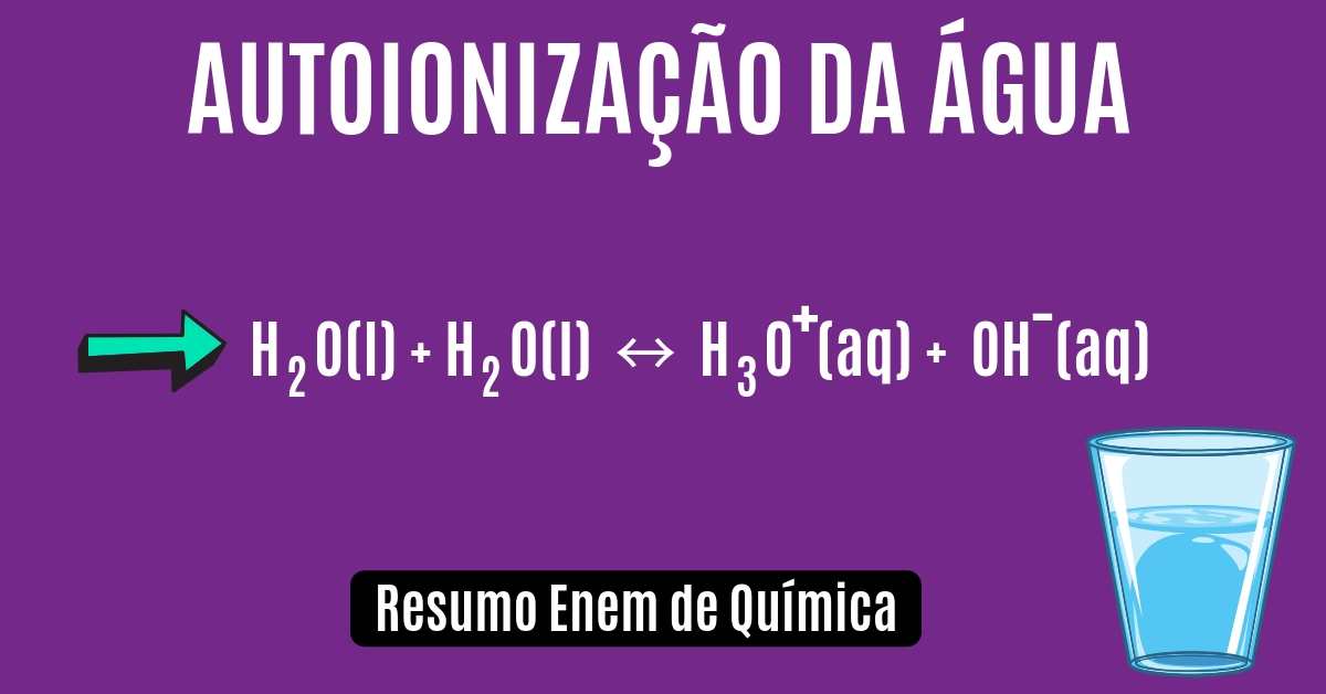 aula de autoionização da água