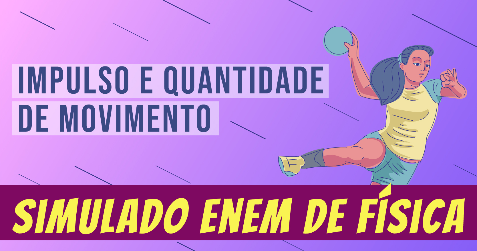 simulado de quantidade de movimento