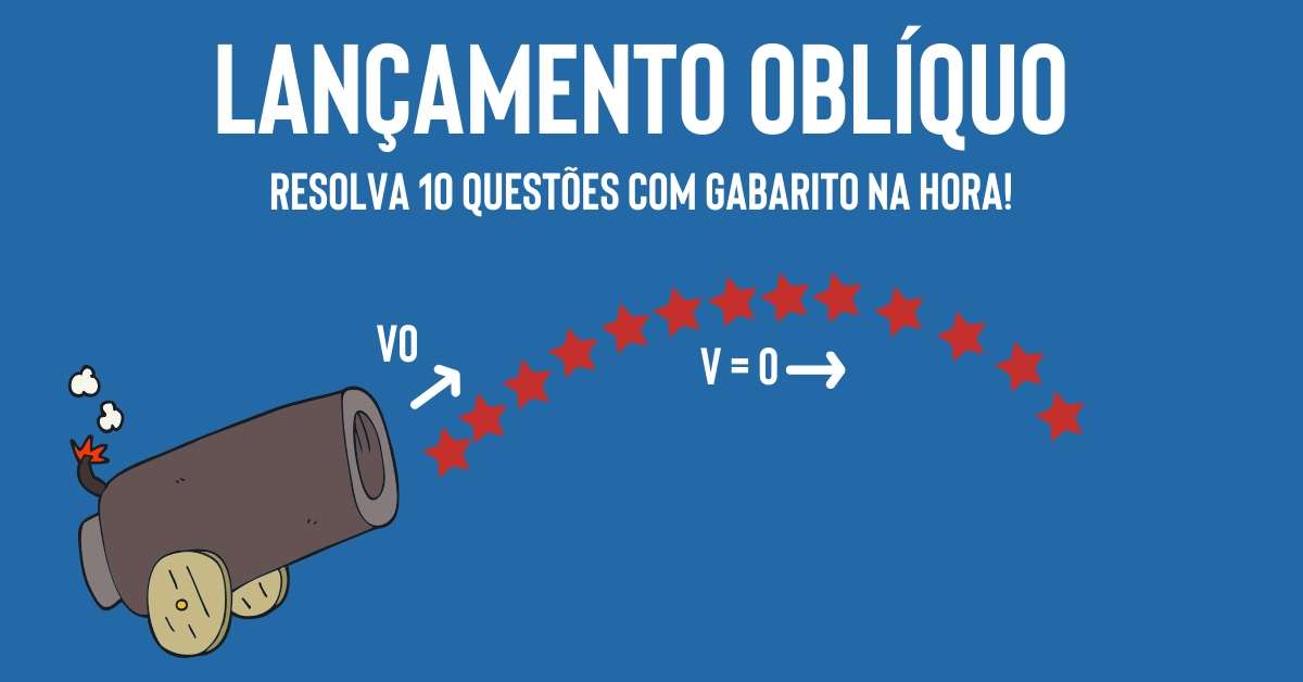 Simulado de Lançamento Oblíquo