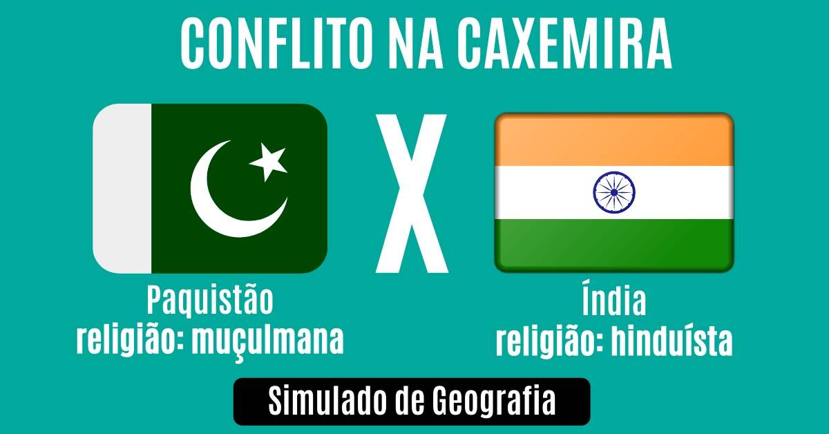 Simulado de Conflito na Caxemira