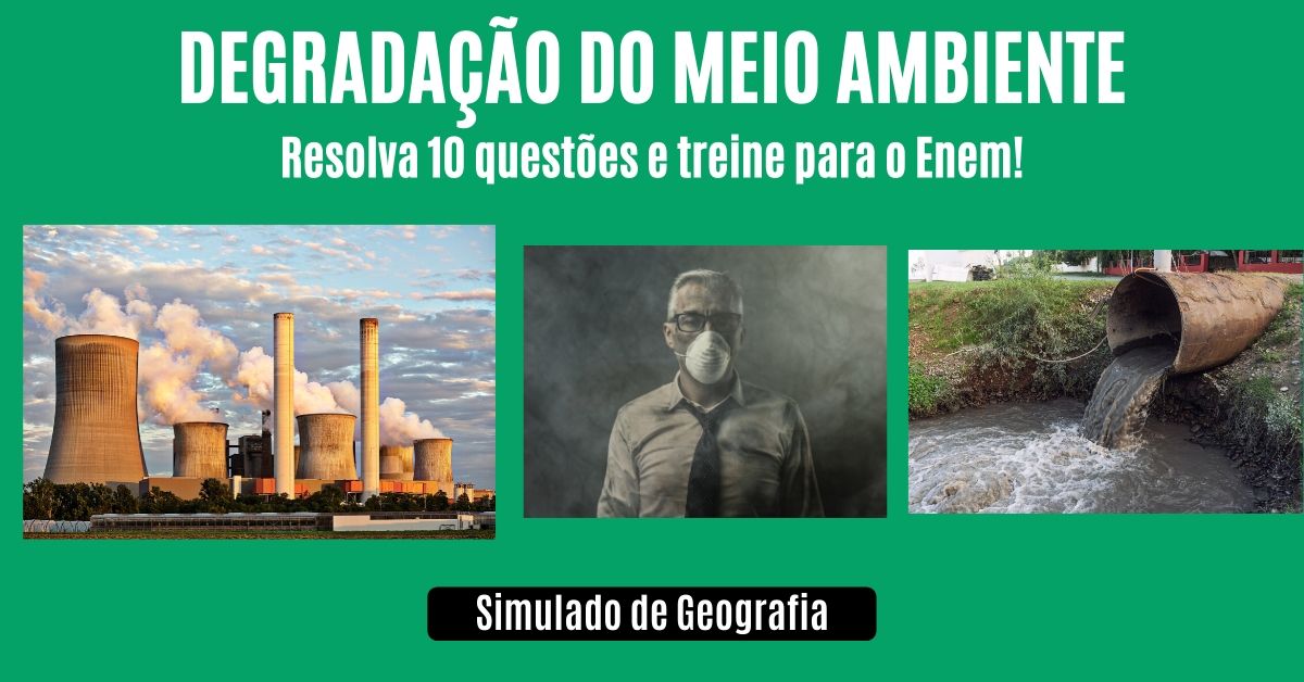 Simulado de meio ambiente