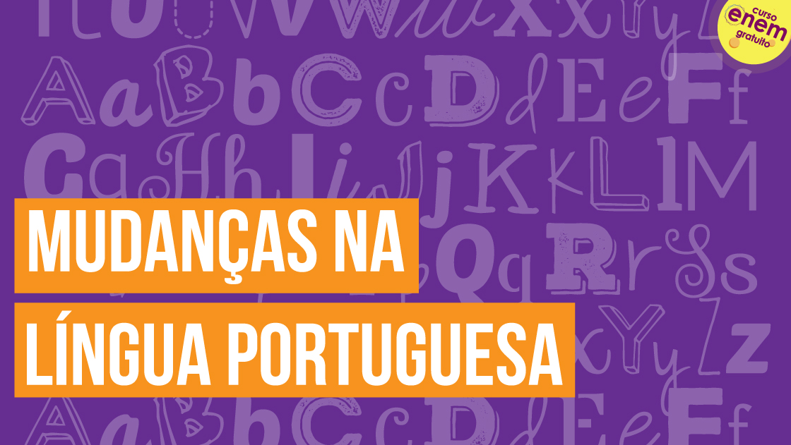 Mudanças na língua portuguesa