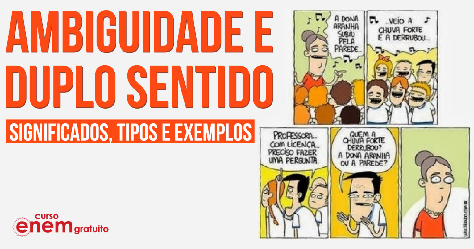 O que é ambiguidade e duplo sentido: significados, tipos e exemplos