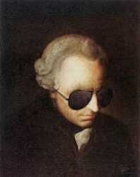 retrato de immanuel kant