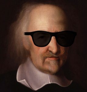 retrato thomas hobbes