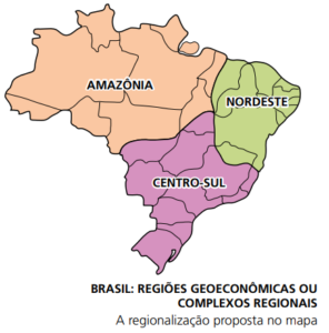 Regionalização do Brasil: IBGE, complexos regionais e "quatro brasis"