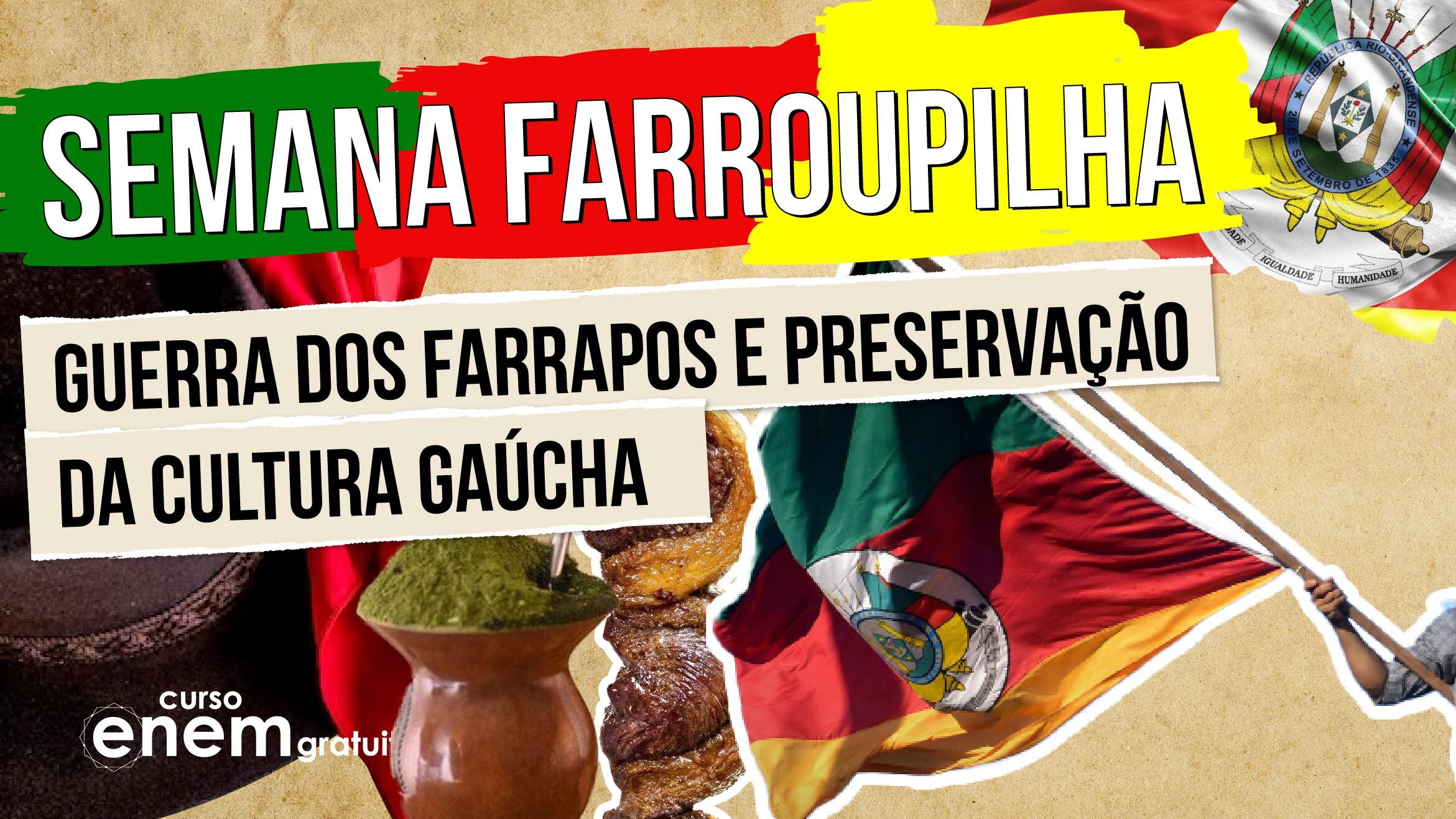 Semana Farroupilha: Guerra dos Farrapos e preservação da cultura gaúcha