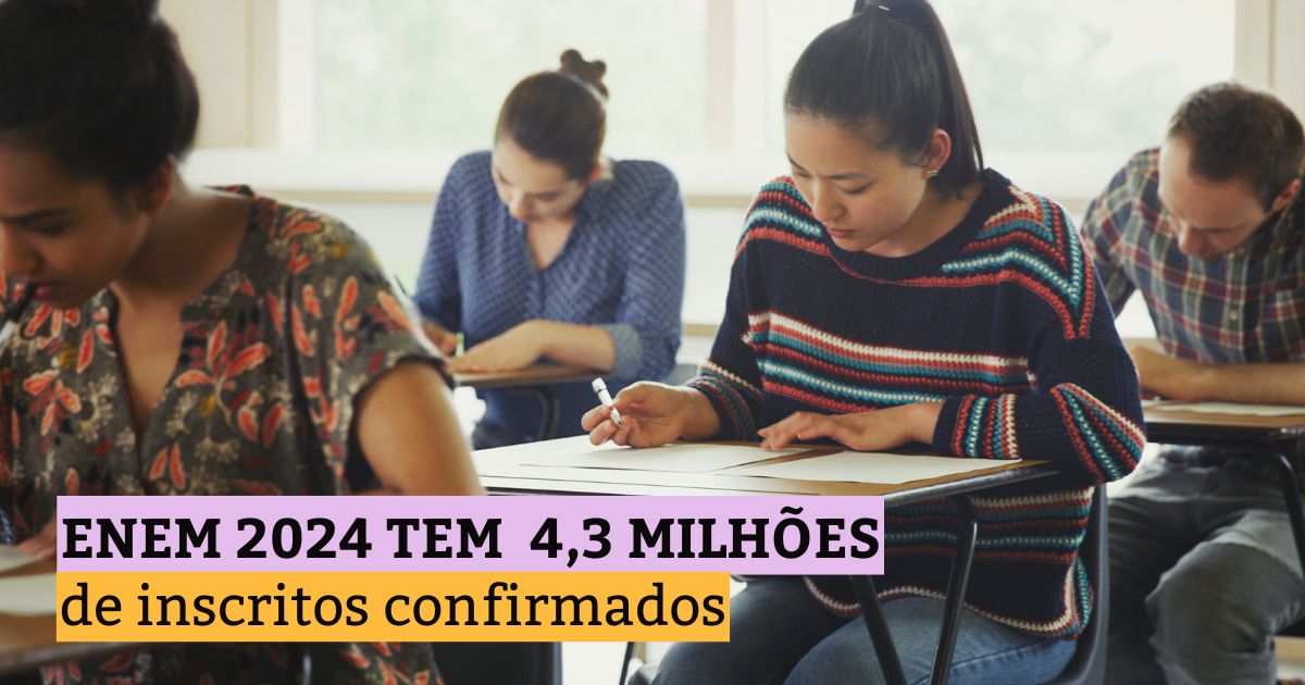 Enem 2024: número de inscritos