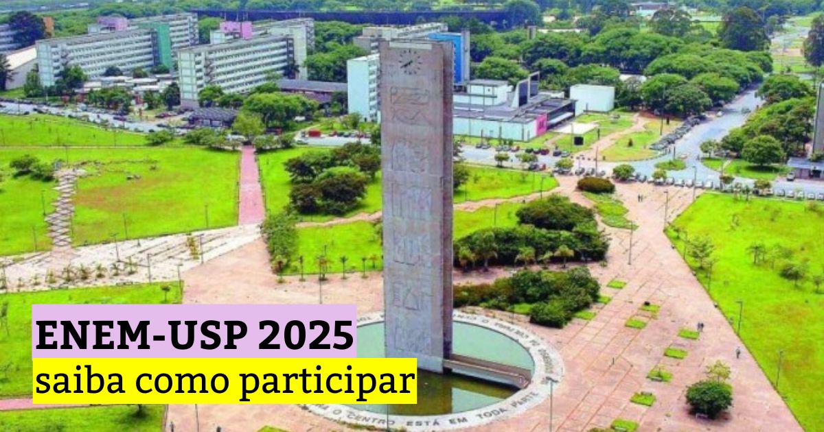 Inscrições abertas para o Enem-USP 2025: saiba como participar