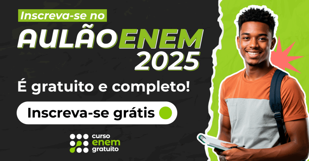 Vem aí o Aulão Enem 2025!