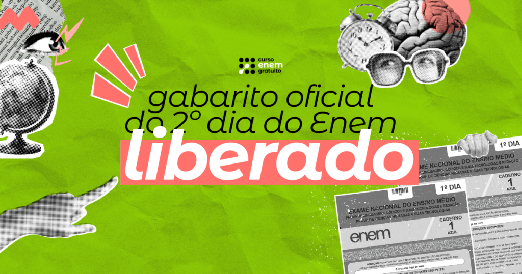 Gabarito oficial Enem 2025 (2º dia): consulte agora e calcule sua nota TRI