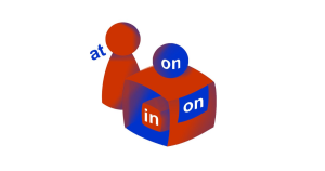 Fonte: in, on, at?